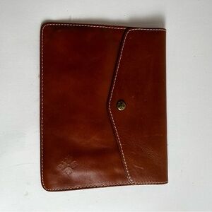 Leather Envelope Clutch